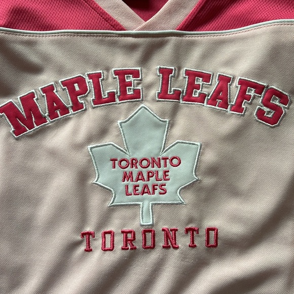Toronto Maple Leafs Jersey Girls Pink - Picture 2 of 5